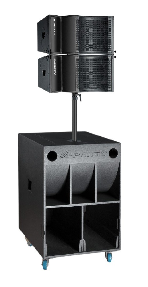 10 นิ้ว Active Line Array เครื่องเสียง ความถี่เต็ม เครื่องเสียง Ultra Low Speaker สามช่อง V-10 / V-18