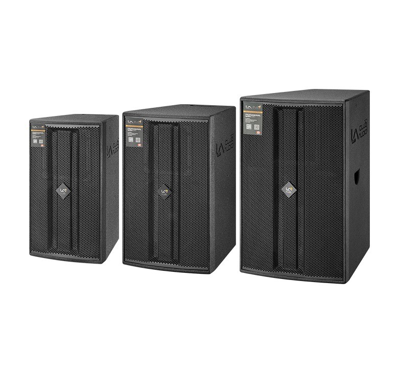 X-10/12/15 สเปคเกอร์เรียงเส้น 2 ทาง สเปคเกอร์ระยะเต็ม 2 × สเปคเกอร์ NL4MP